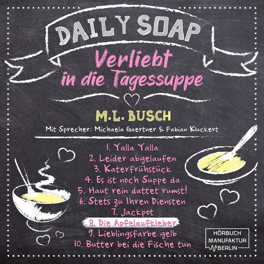 Die Apfelaufkleber