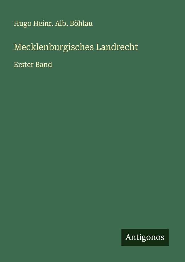 Mecklenburgisches Landrecht
