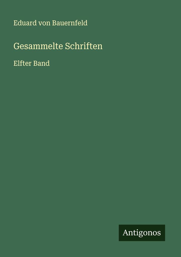 Gesammelte Schriften