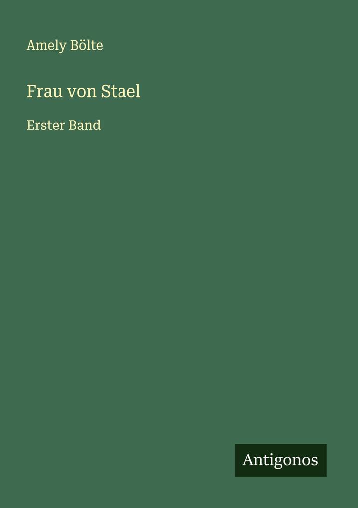 Frau von Stael