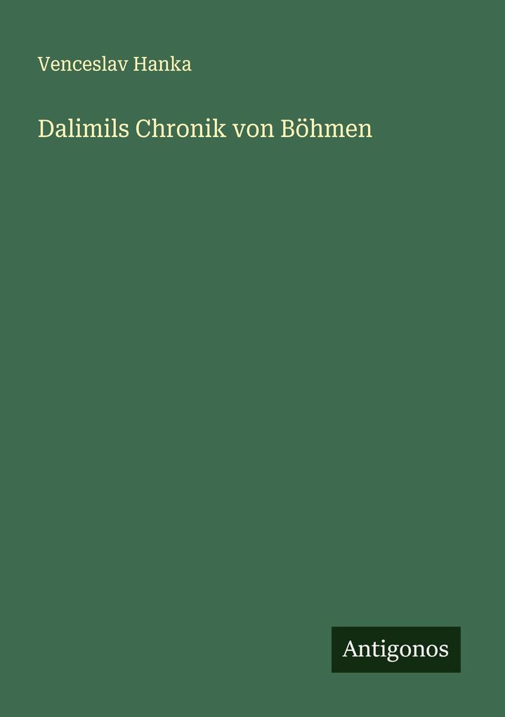 Dalimils Chronik von Böhmen