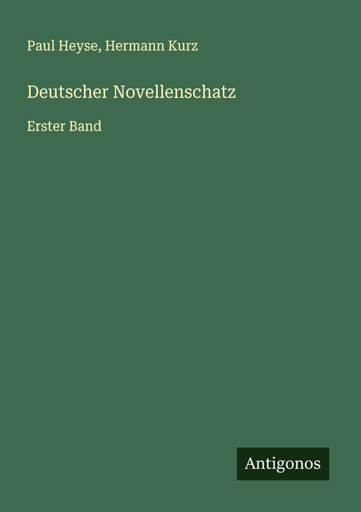 Deutscher Novellenschatz