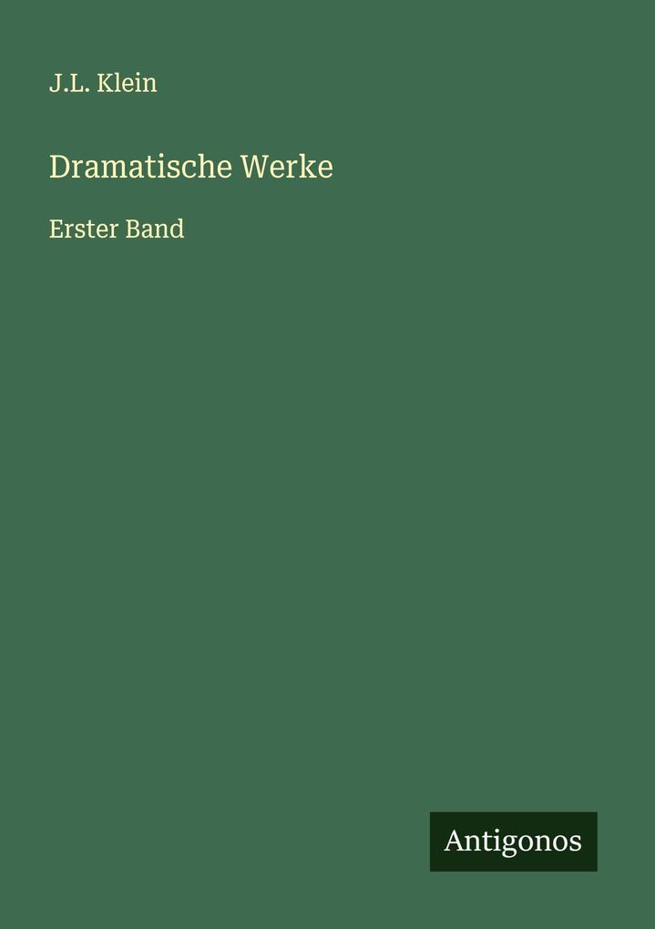 Dramatische Werke