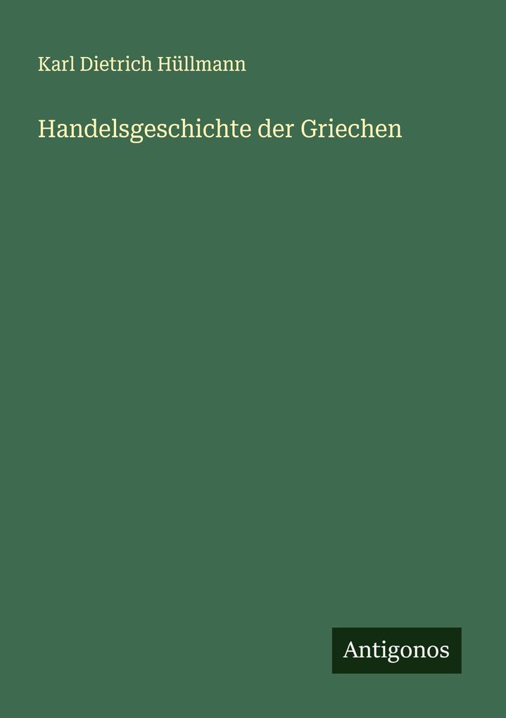 Handelsgeschichte der Griechen