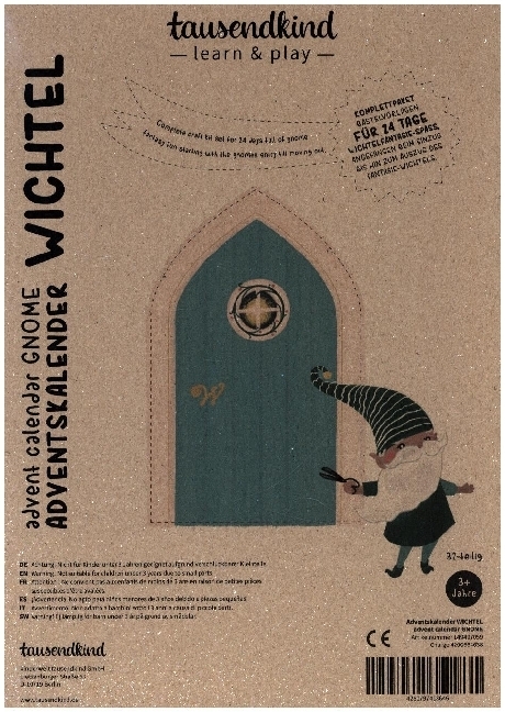 Adventskalender-Bastelset WICHTEL WINNIE