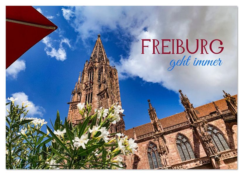 Freiburg - geht immer (Wandkalender 2026 DIN A2 quer) CALVENDO Monatskalender