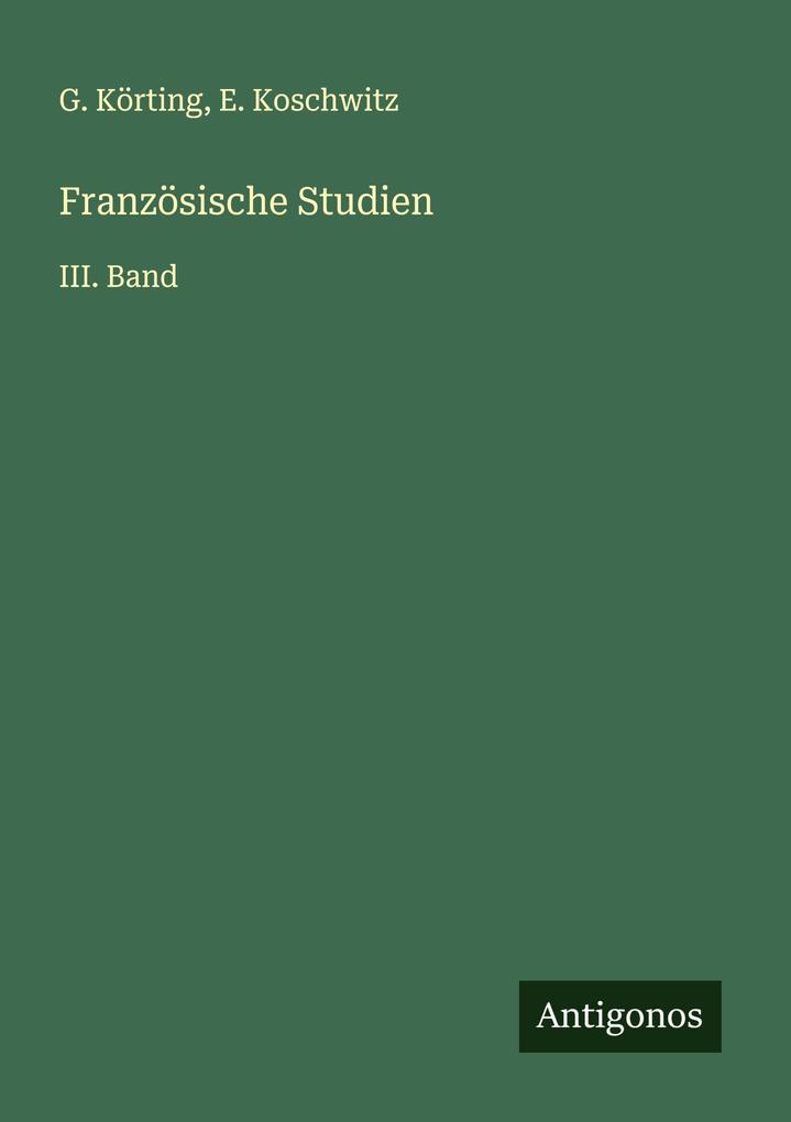 Französische Studien