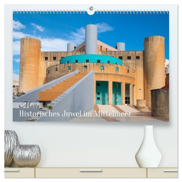 Malta - Historisches Juwel im Mittelmeer (hochwertiger Premium Wandkalender 2026 DIN A2 quer) Kunstdruck in Hochglanz
