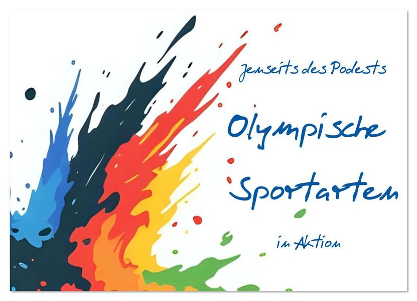 Jenseits des Podests - Olympische Sportarten in Aktion (Wandkalender 2026 DIN A4 quer) CALVENDO Monatskalender