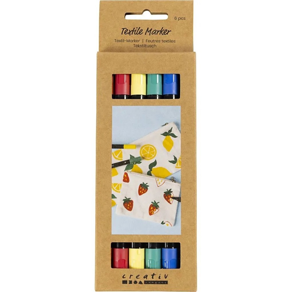 Stoffmalstifte "Standard-Farben"