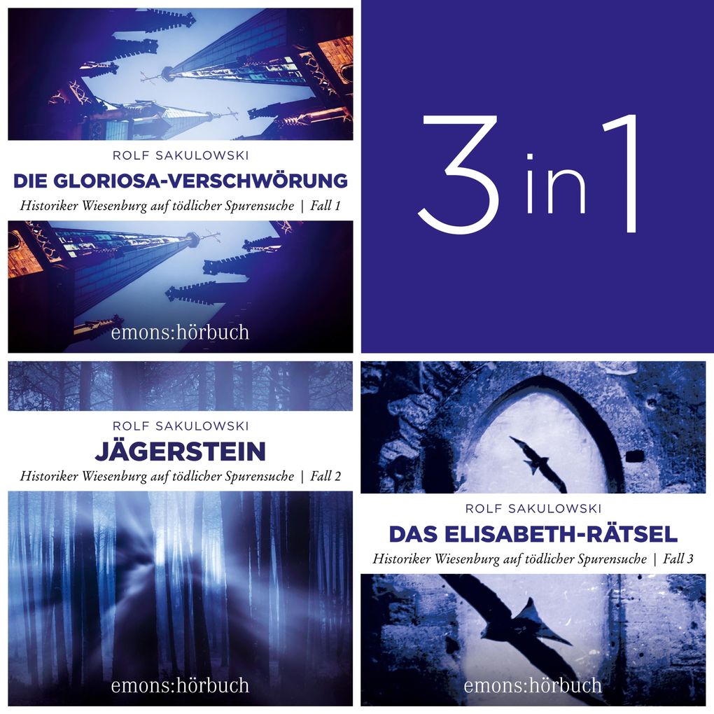 Historiker Wiesenburg auf tödlicher Spurensuche (Band 1-3) - Historiker Wiesenburg auf tödlicher Spurensuche