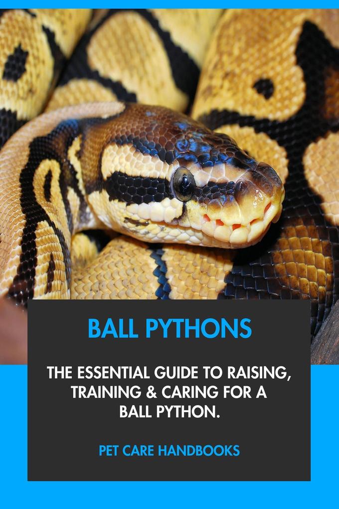 Ball Pythons: The Essential Guide to Raising Training & Caring for A Ball Python.