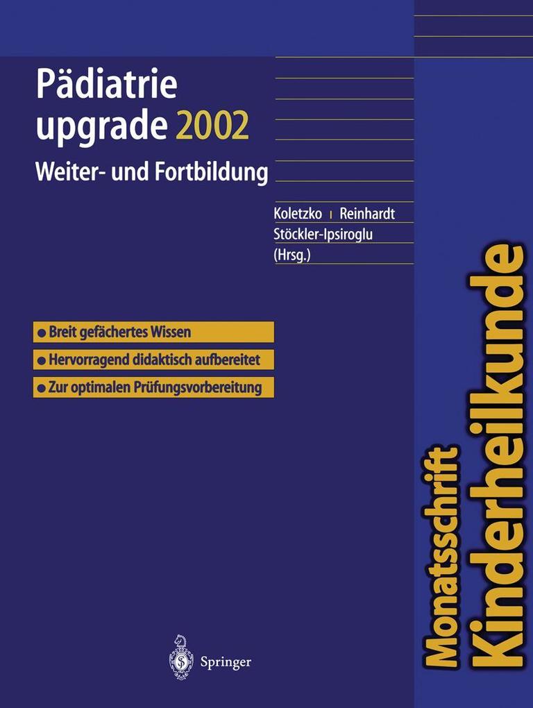 Pädiatrie upgrade 2002