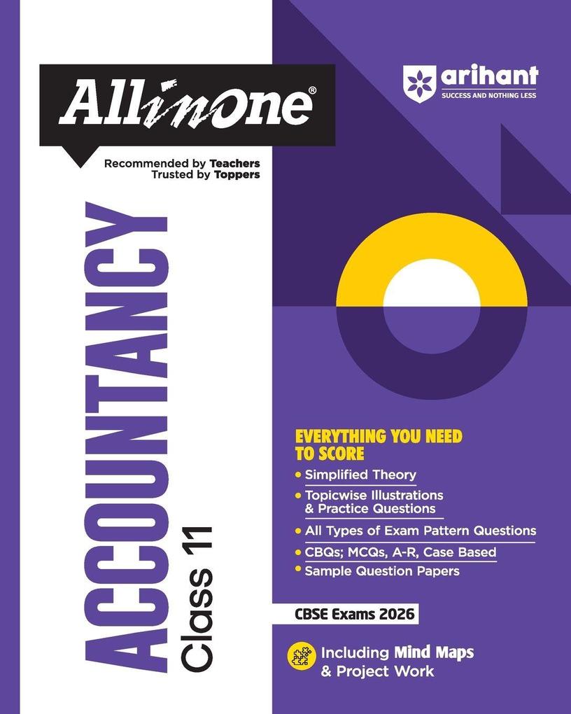 AIO CBSE Accountancy 11th