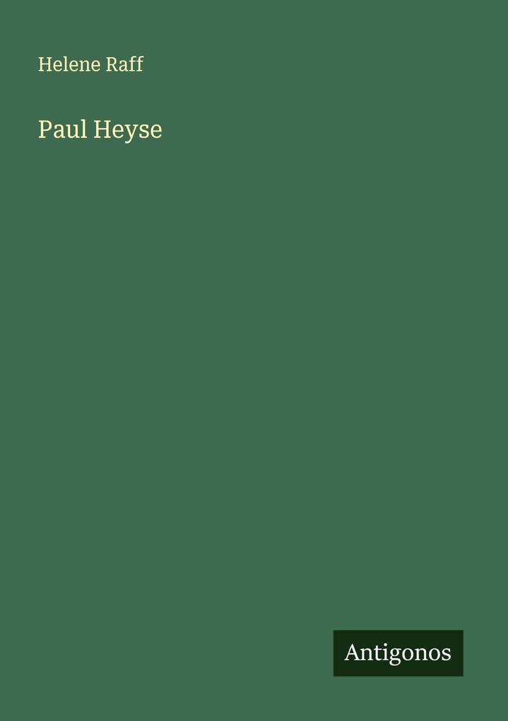 Paul Heyse