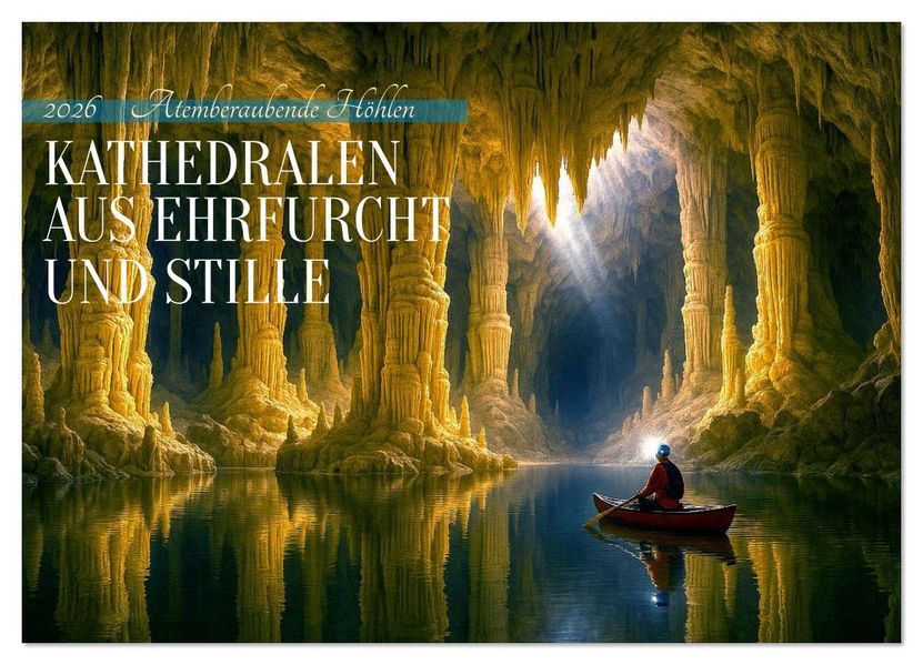 Kathedralen aus Ehrfurcht und Stille (Wandkalender 2026 DIN A2 quer) CALVENDO Monatskalender