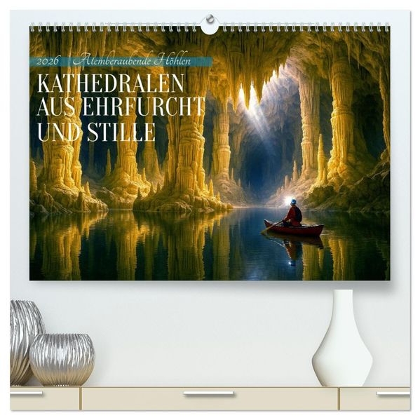Kathedralen aus Ehrfurcht und Stille (hochwertiger Premium Wandkalender 2026 DIN A2 quer) Kunstdruck in Hochglanz