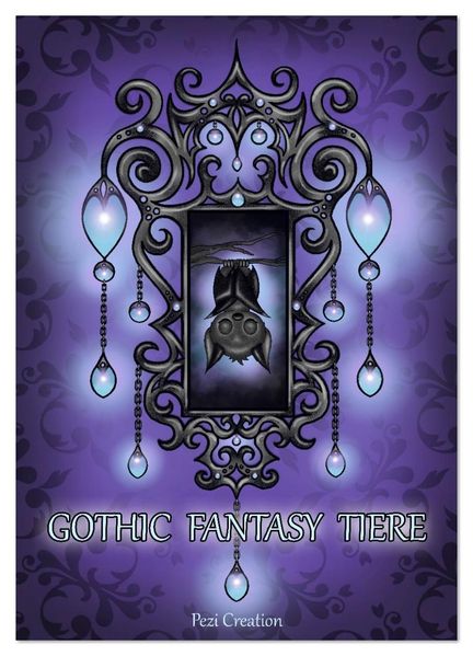Gothic Fantasy Tiere (Wandkalender 2026 DIN A2 hoch) CALVENDO Monatskalender