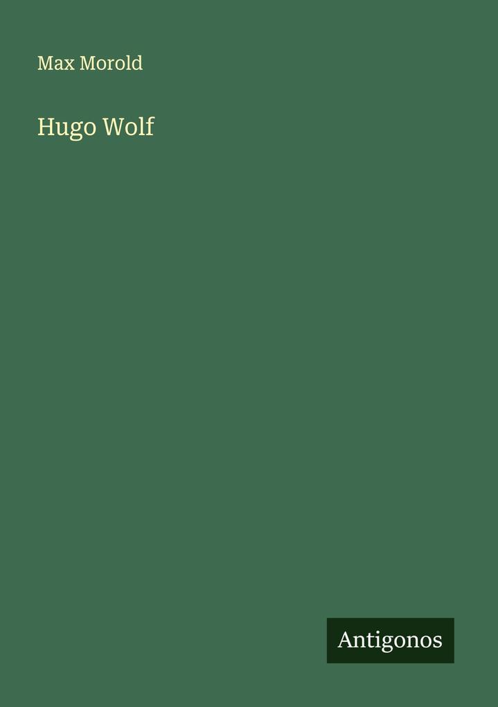 Hugo Wolf