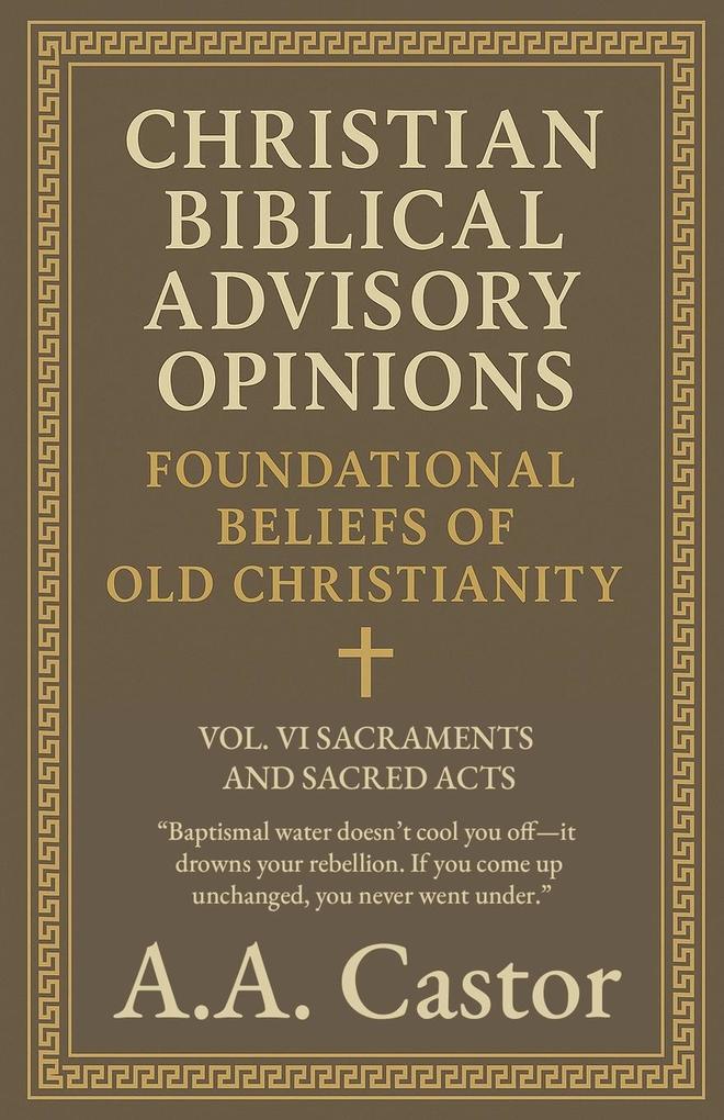 Christian Biblical Advisory Opinions