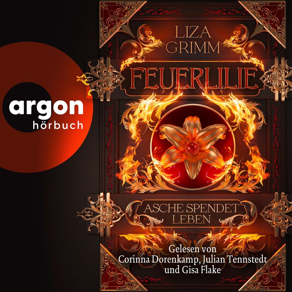 Feuerlilie. Asche spendet Leben