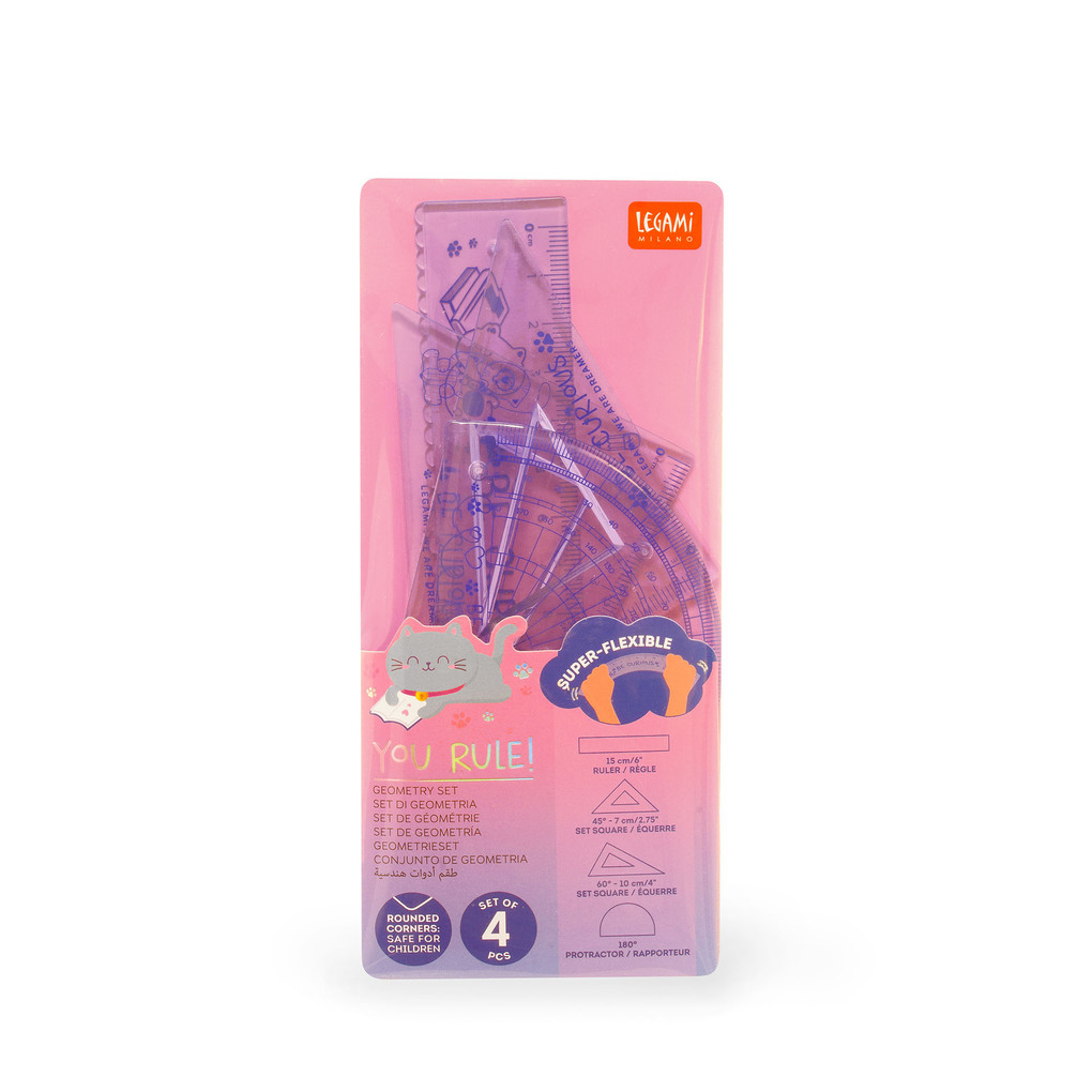 You Rule! - Geometry Set - Kitty