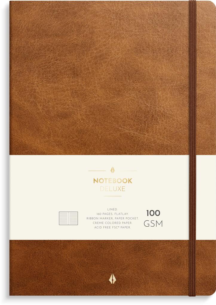 Burde Notizbuch Deluxe B5 braun