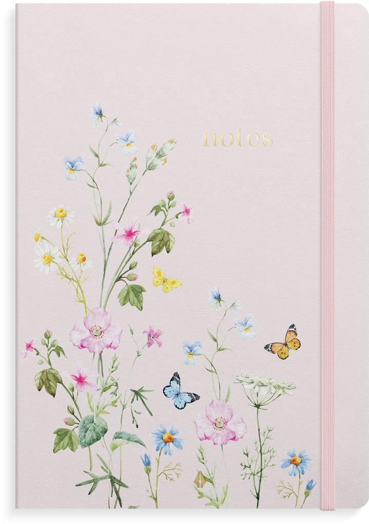 Burde Notizbuch Deluxe B5 Pink Meadow