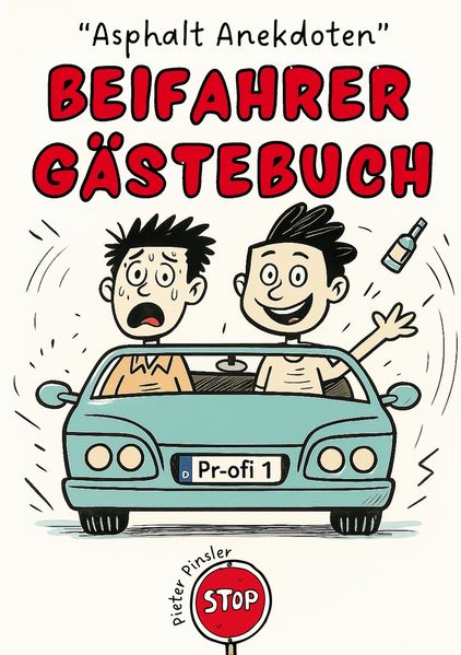 'Asphalt Anekdoten'- Beifahrer Gästebuch
