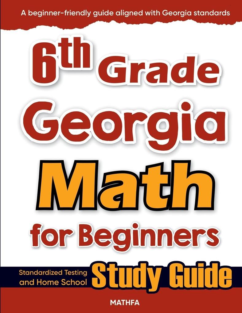6th Grade Georgia Math for Beginners