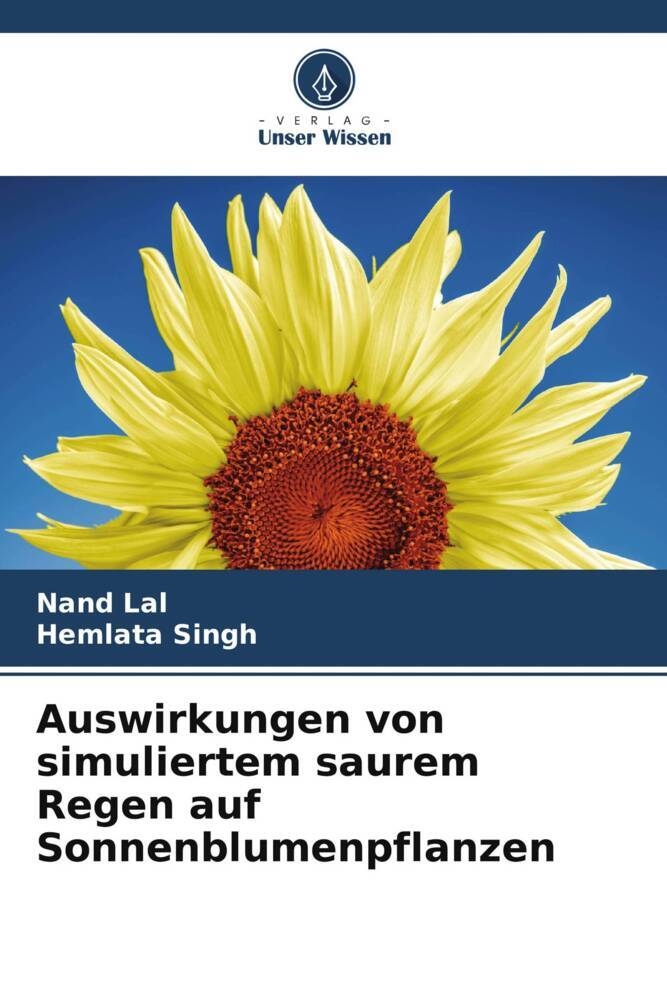 Auswirkungen von simuliertem saurem Regen auf Sonnenblumenpflanzen