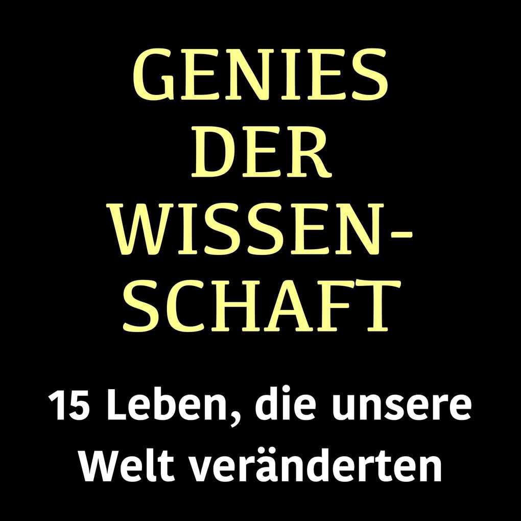 Genies der Wissenschaft