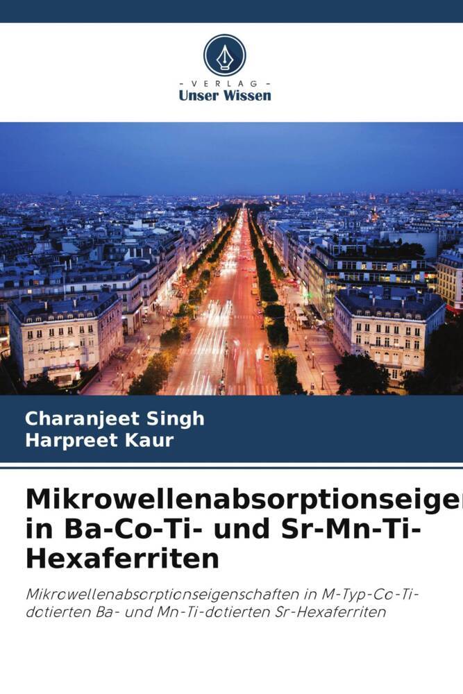 Mikrowellenabsorptionseigenschaften in Ba-Co-Ti- und Sr-Mn-Ti-Hexaferriten