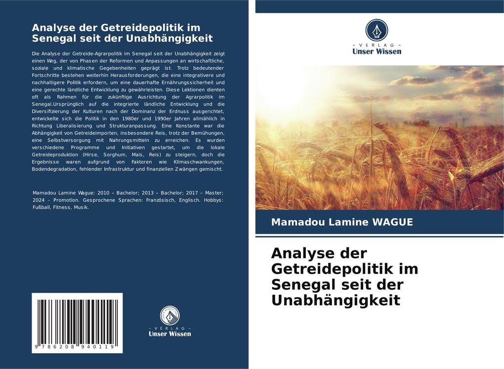 Analyse der Getreidepolitik im Senegal seit der Unabhängigkeit