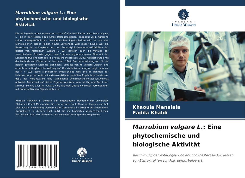 Marrubium vulgare L.: Eine phytochemische und biologische Aktivität