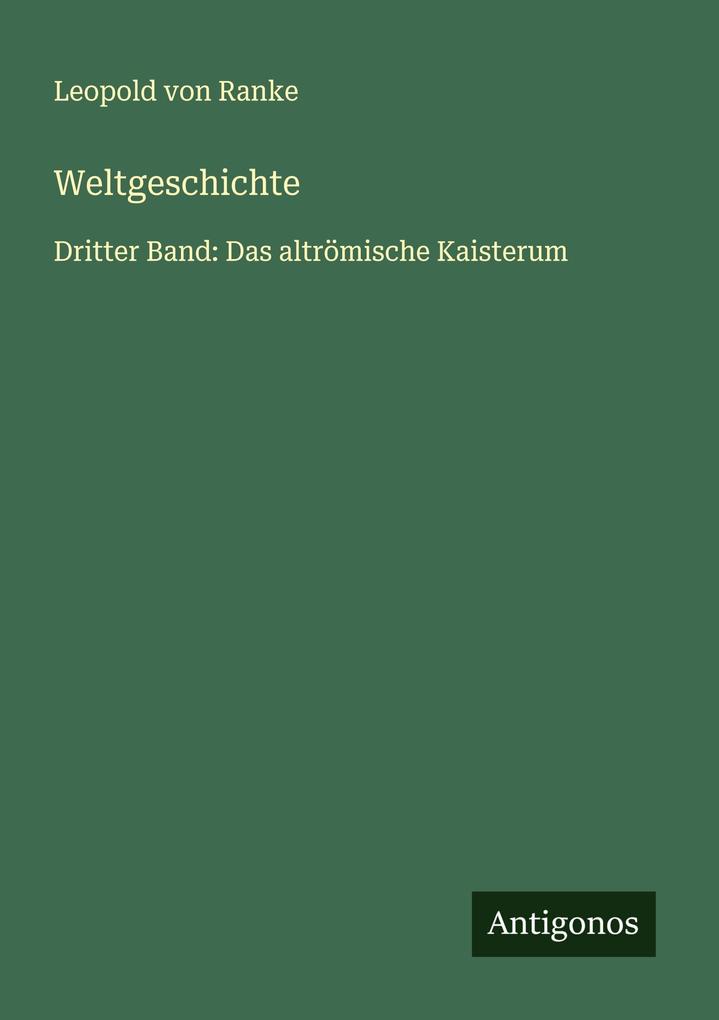 Weltgeschichte
