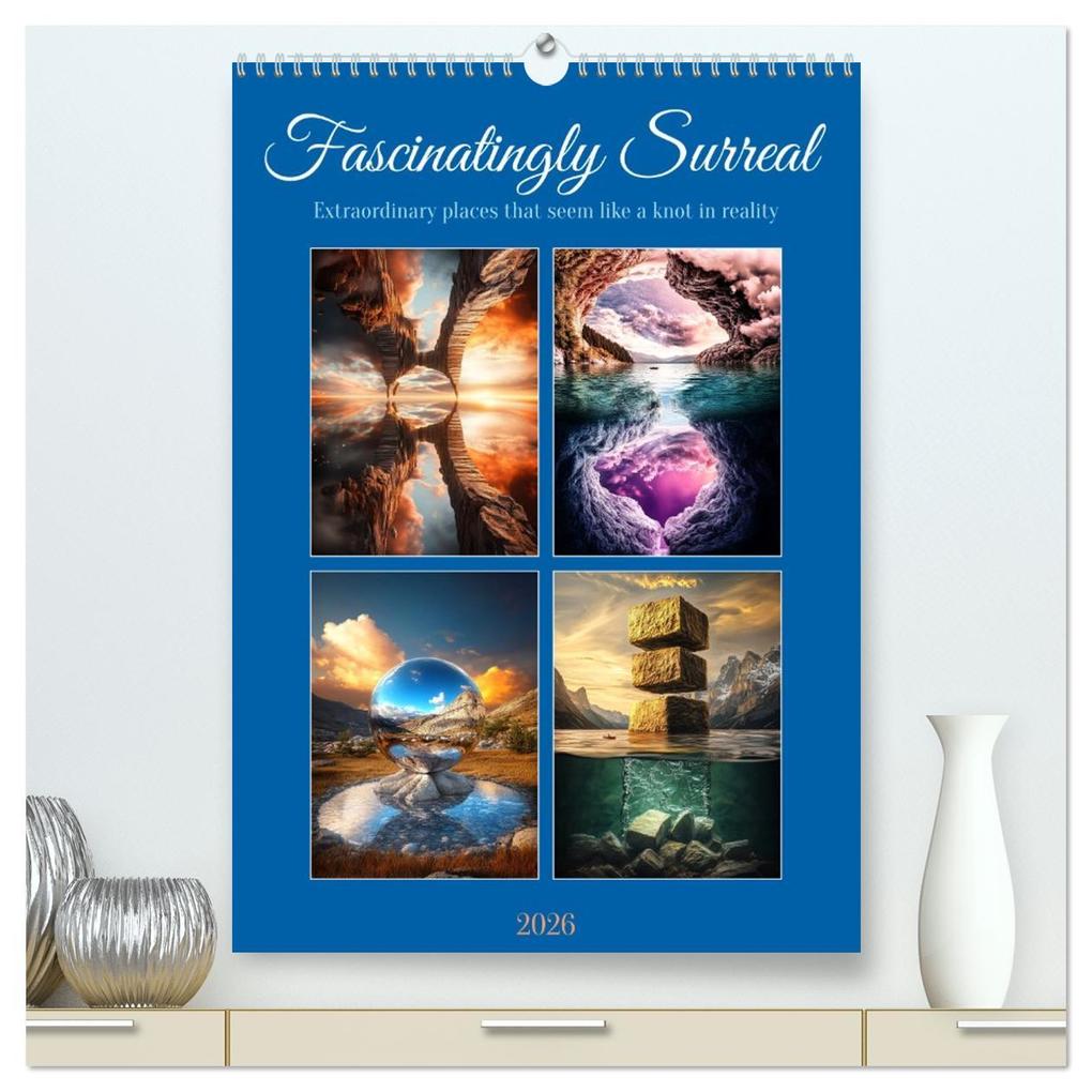 Fascinatingly Surreal (High Quality Premium Wall Calendar 2026 DIN A2 portrait)CALVENDO 12 Month Wall Calendar