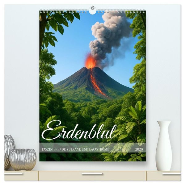 Erdenblut (hochwertiger Premium Wandkalender 2026 DIN A2 hoch) Kunstdruck in Hochglanz