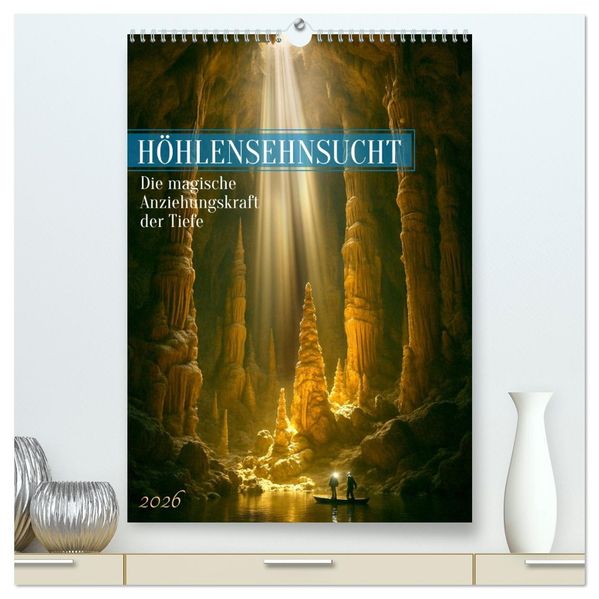 Höhlensehnsucht (hochwertiger Premium Wandkalender 2026 DIN A2 hoch) Kunstdruck in Hochglanz