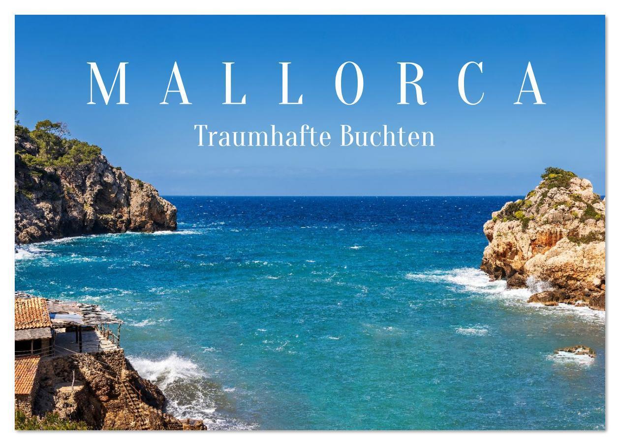 Mallorca - Traumhafte Buchten (Tischkalender 2026 DIN A5 quer) CALVENDO Monatskalender