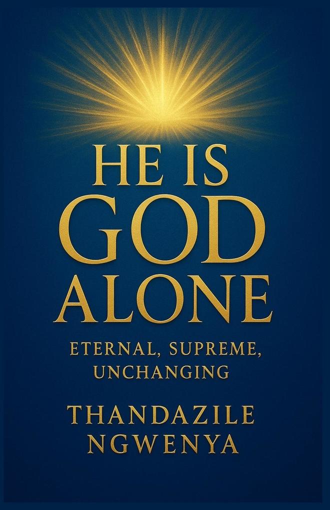 He Is God Alone - Eternal Supreme Unchanging