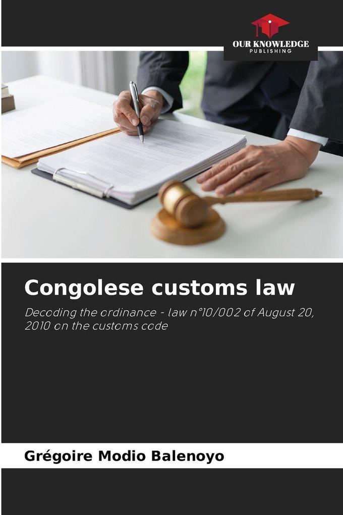 Congolese customs law