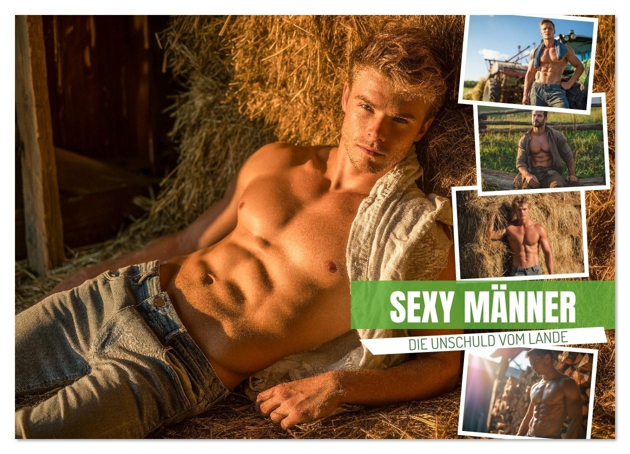 Sexy Männer - Die Unschuld vom Lande (Wandkalender 2026 DIN A3 quer) CALVENDO Monatskalender