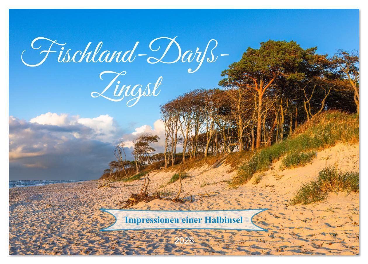 Fischland-Darß-Zingst Impressionen einer Halbinsel (Tischkalender 2026 DIN A5 quer) CALVENDO Monatskalender