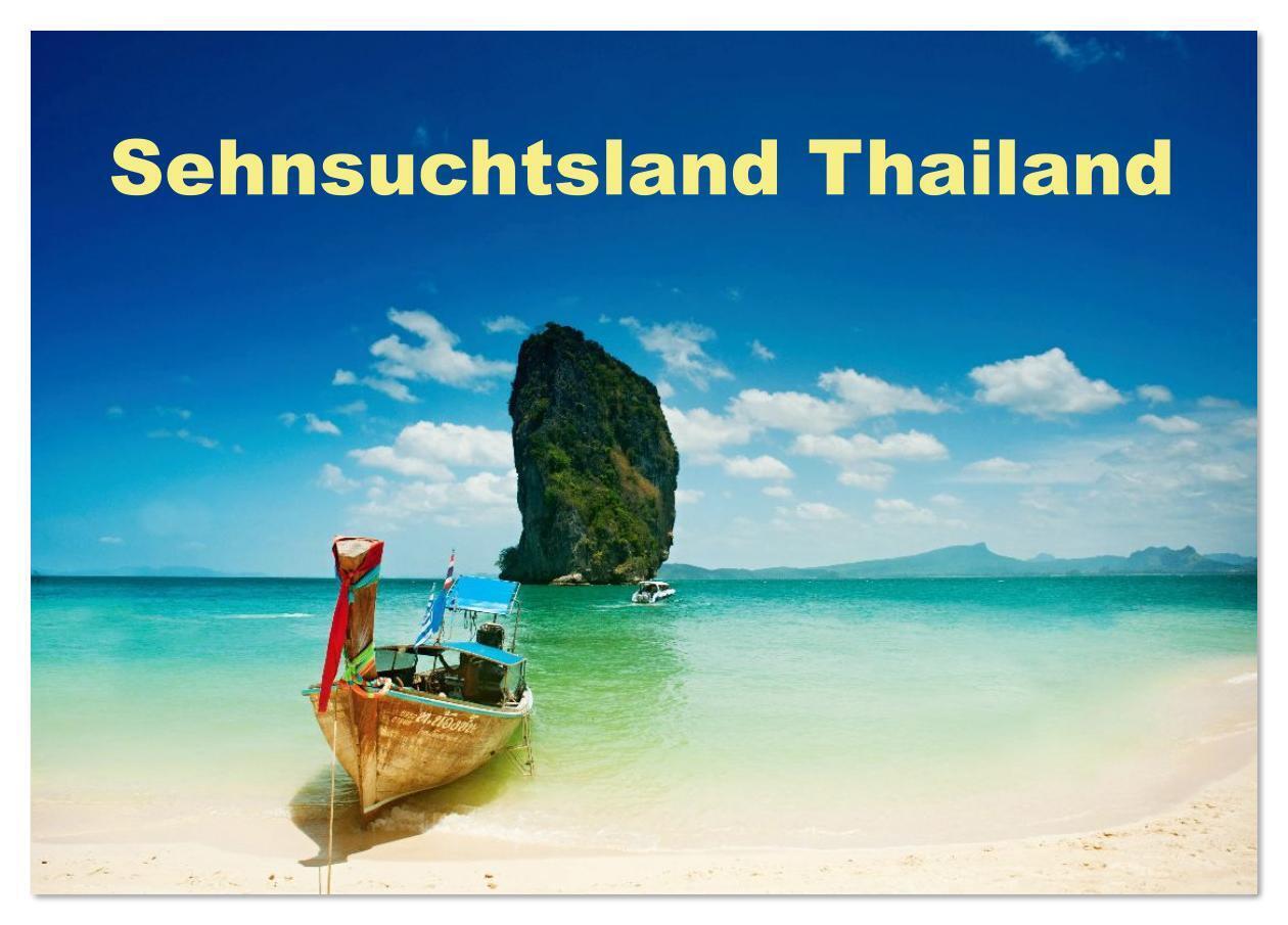 Sehnsuchtsland Thailand (Tischkalender 2026 DIN A5 quer) CALVENDO Monatskalender