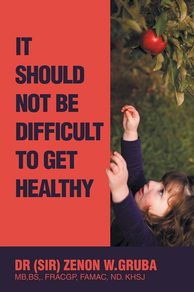 IT SHOULD NOT BE DIFFICULT TO GET HEALTHY