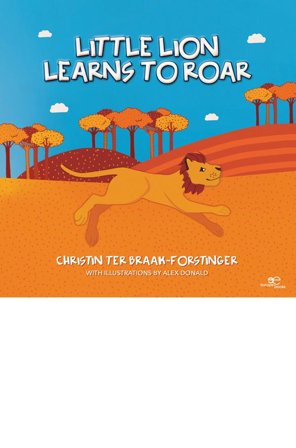 Little lion learns to roar