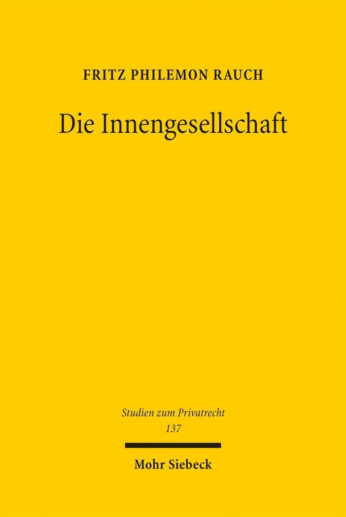 Die Innengesellschaft