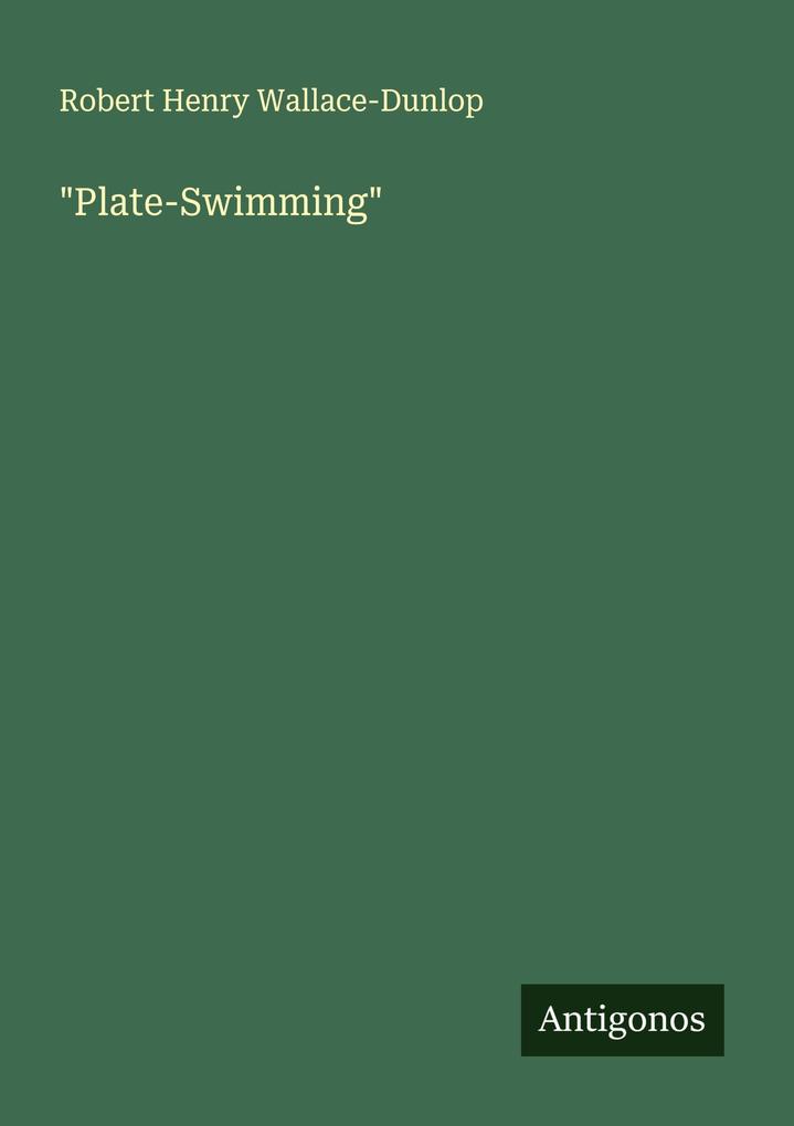 'Plate-Swimming'