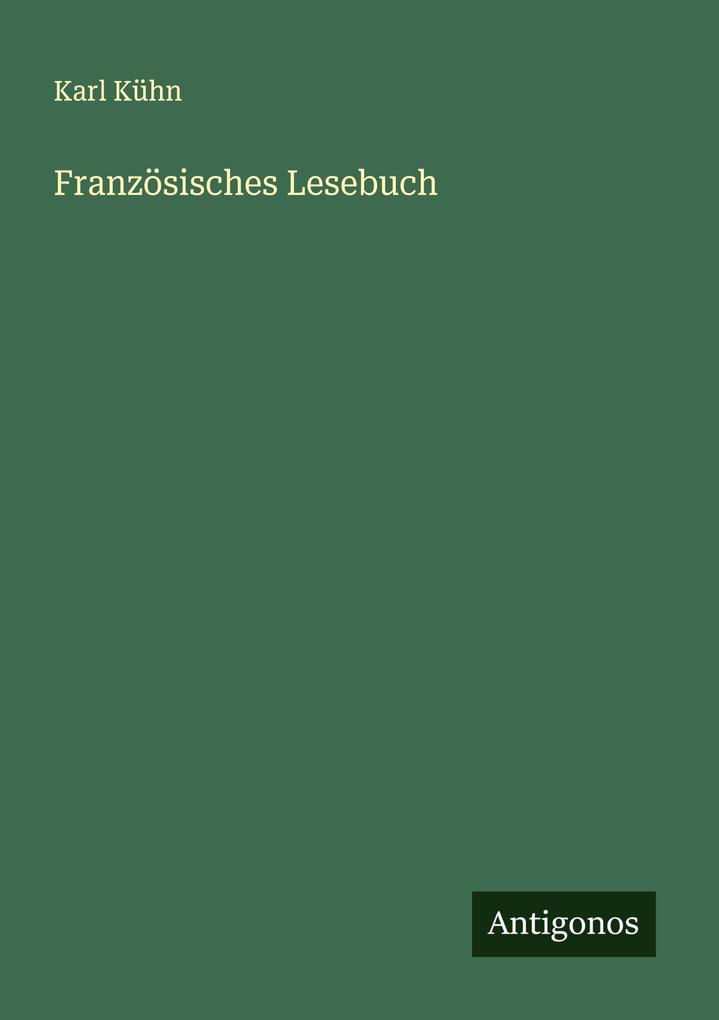 Französisches Lesebuch